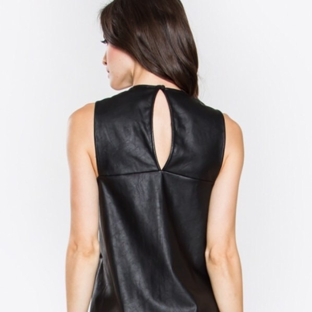 Vegan Leather Dress